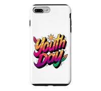 Graphique Soleil Happy Youth Day Coque pour iPhone 7 Plus/8 Plus
