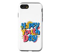Graphique Soleil Happy Youth Day Coque pour iPhone SE (2020) / 7/8
