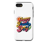 Graphique Soleil Happy Youth Day Coque pour iPhone SE (2020) / 7/8