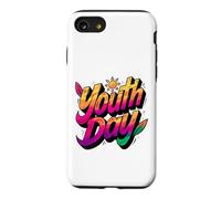 Graphique Soleil Happy Youth Day Coque pour iPhone SE (2020) / 7/8