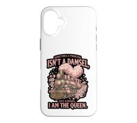 Graphique « Sometimes A Princess Isnt A Damsel Train » Coque pour iPhone 16 Plus