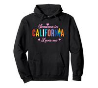Graphique Souvenir de Planche de Surf Someone in California Loves Me Sweat à Capuche