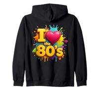 Graphique souvenir rétro classique « I Love the 80's » Sweat à Capuche