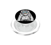 Graphique Spatial pour Aquarium en Combinaison Spatiale PopSockets PopGrip pour MagSafe