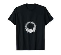 Graphique Spiritual Crown of Thorns Blooming Rose T-Shirt
