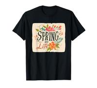 Graphique Spring into Life pour une tenue audacieuse de nouveau départ T-Shirt