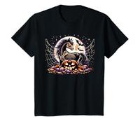 Graphique Squelette de Cheval d'halloween pour Filles T-Shirt