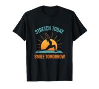 Graphique Stretch Mindful Sunrise Yoga T-Shirt