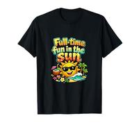 Graphique Sun Wink pour fêtes de Vacances permanentes T-Shirt
