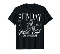 Graphique Sunday Club Pickup Basketball One More Game T-Shirt