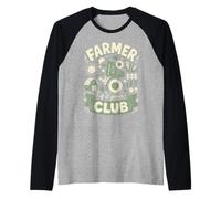 Graphique sur l'agriculture par tracteurs du Farmer Club If It Grows Manche Raglan