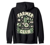 Graphique sur l'agriculture par tracteurs du Farmer Club If It Grows Sweat à Capuche