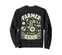 Graphique sur l'agriculture par tracteurs du Farmer Club If It Grows Sweatshirt