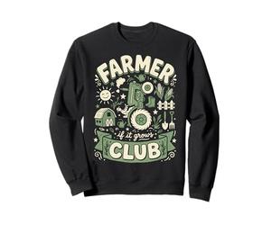 Graphique sur l'agriculture par tracteurs du Farmer Club If It Grows Sweatshirt