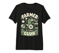 Graphique sur l'agriculture par tracteurs du Farmer Club If It Grows T-Shirt Haut de Gamme