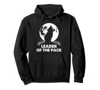 Graphique sur Le Leadership de la Famille Leader of The Pack Wolf Paw Sweat à Capuche