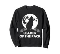 Graphique sur Le Leadership de la Famille Leader of The Pack Wolf Paw Sweatshirt