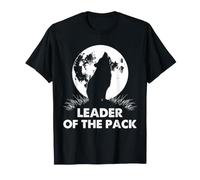 Graphique sur Le Leadership de la Famille Leader of The Pack Wolf Paw T-Shirt