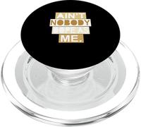 Graphique Tan Color Nobody Dope As Me PopSockets PopGrip pour MagSafe