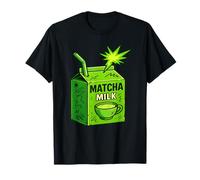 Graphique thé en Carton de Lait Matcha T-Shirt