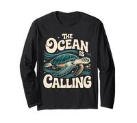 Graphique The Ocean is Calling Sea Turtle Adventure Manche Longue