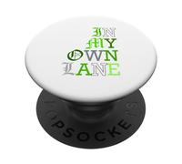 Graphique Vert de la Couleur Verte de My Own Lane PopSockets PopGrip Adhésif