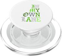 Graphique Vert de la Couleur Verte de My Own Lane PopSockets PopGrip pour MagSafe