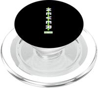 Graphique Vert « Never Be Me » PopSockets PopGrip pour MagSafe