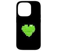 Graphique Vert « Remember to Love Your Self » Coque pour iPhone 14 Pro