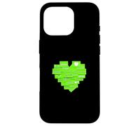 Graphique Vert « Remember to Love Your Self » Coque pour iPhone 16 Pro