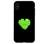 Graphique Vert « Remember to Love Your Self » Coque pour iPhone XS Max