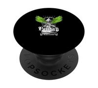 Graphique Vert sur Le Jour de paie PopSockets PopGrip Adhésif