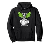 Graphique Vert sur Le Jour de paie Sweat à Capuche