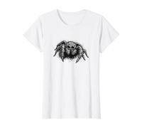 Graphique Vintage araignée sautante aux Gros Yeux T-Shirt Graphique avec Valeur