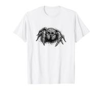 Graphique Vintage araignée sautante aux Gros Yeux T-Shirt Graphique avec Valeur