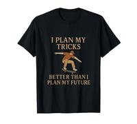Graphique vintage avec citation I Plan My Tricks T-Shirt