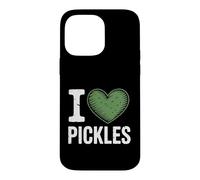 Graphique Vintage avec Inscription « I Love Pickles Saying » Coque pour iPhone 14 Pro Max