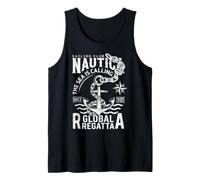 Graphique Vintage du Nautica Sailing Club Global Regatta Anchor Débardeur