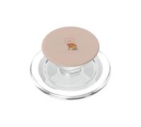 Graphique Vintage en Forme de cœur de Chat esthétique PopSockets PopGrip pour MagSafe