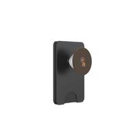 Graphique Vintage en Forme de cœur de Chat esthétique PopSockets PopWallet pour MagSafe