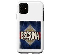 Graphique Vintage Escrima Arnis Filipino Arts Martiaux Warrior Coque pour iPhone 11
