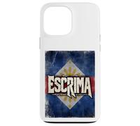 Graphique Vintage Escrima Arnis Filipino Arts Martiaux Warrior Coque pour iPhone 13 Pro Max