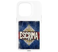 Graphique Vintage Escrima Arnis Filipino Arts Martiaux Warrior Coque pour iPhone 15 Pro