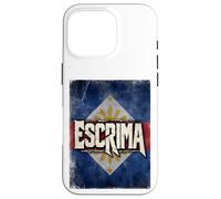 Graphique Vintage Escrima Arnis Filipino Arts Martiaux Warrior Coque pour iPhone 16 Pro