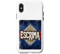 Graphique Vintage Escrima Arnis Filipino Arts Martiaux Warrior Coque pour iPhone X/XS