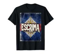 Graphique Vintage Escrima Arnis Filipino Arts Martiaux Warrior T-Shirt