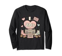 Graphique vintage « I Love the 80's » Manche Longue
