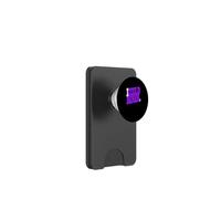 Graphique violet I Could Never PopSockets PopWallet pour MagSafe