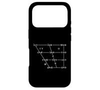 Graphique voyelle phonétique de l'alphabet International IPA Coque pour iPhone 17 Pro