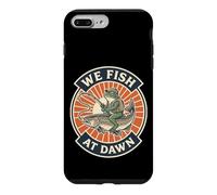 Graphique We Fish At Dawn Grenouille équitation Saumon Truite Coque pour iPhone 7 Plus/8 Plus